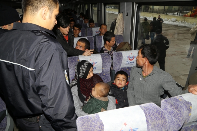 Kars'ta başlayan "Doğu Ekspresi" yolculukları Erzurum'da bitti